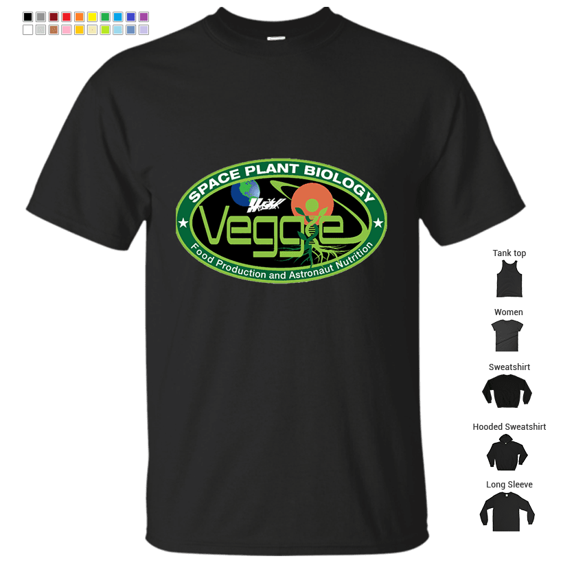 NASA's Veggie Program Patch T-Shirt