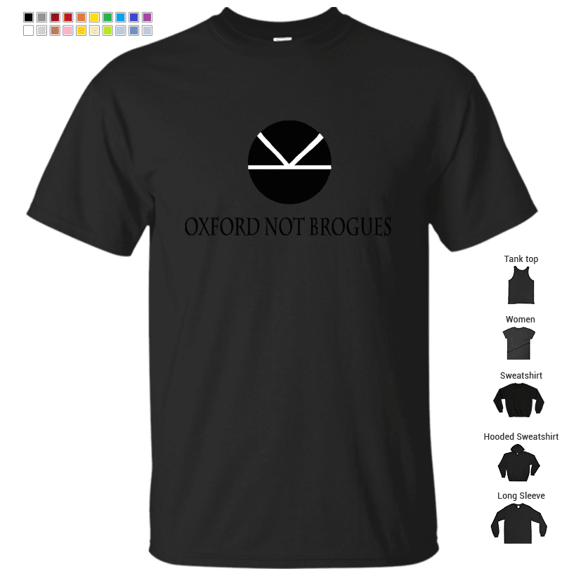 Kingsman - Oxford Not Brogues quote. T-Shirt