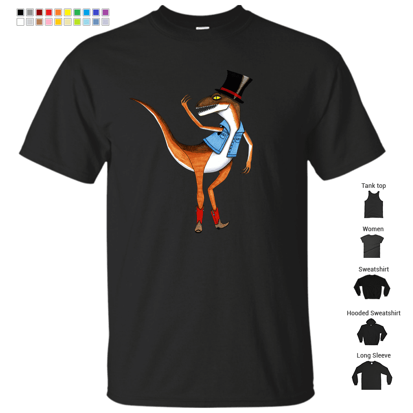 Thrift Store Dinosaur T-Shirt